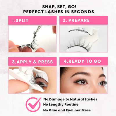 Trylushiva™ Magnetic Lashes ( Buy 1 Get 1 Free )